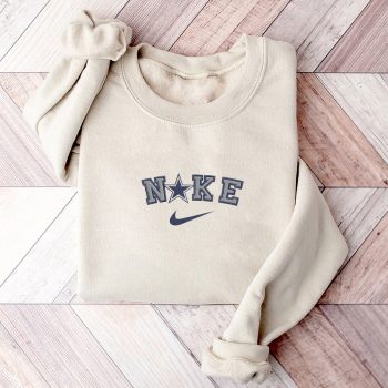 Nike Dallas Cowboys Logo Embroidered Sweatshirt EBS2242