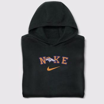 Nike Denver Broncos Logo Embroidered Unisex Hoodie EBH2241