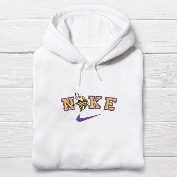 Nike Minnesota Vikings Logo Embroidered Unisex Hoodie EBH2248