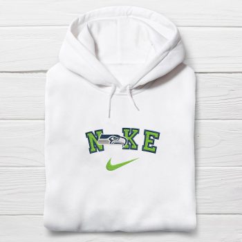 Nike Seattle Seahawks Logo Embroidered Unisex Hoodie EBH2251