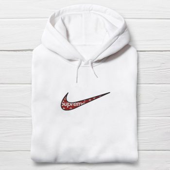 Nike x Supreme Embroidered Unisex Hoodie EBH2275