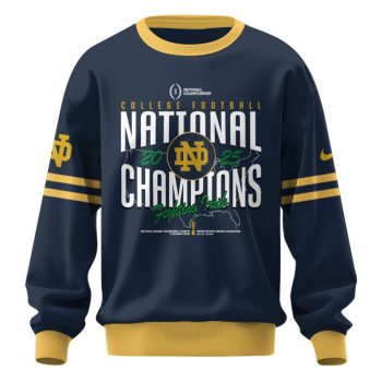 Notre Dame Fighting Irish NCAA National Champions 2025 Performance Unisex Sweatshirt College Football