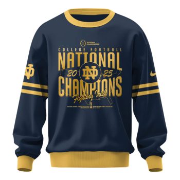 Notre Dame Fighting Irish NCAA National Champions 2025 Performance Unisex Sweatshirt College Football