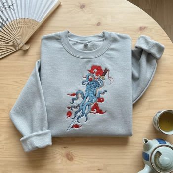 Japanese Mythology Dark Ocean Aesthetic Unique Style Top