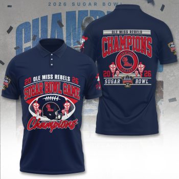Ole Miss Rebels Football Polo Shirt CNR1135