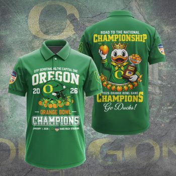 Oregon Ducks Football Polo Shirt CHAMP2052