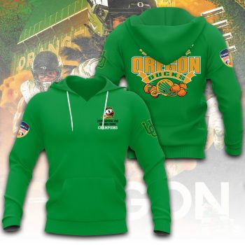 Oregon Ducks Football Unisex Performance Hoodie CHAMP2035