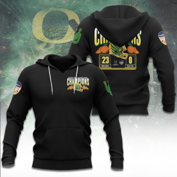 Oregon Ducks Football Unisex Performance Hoodie CHAMP2037