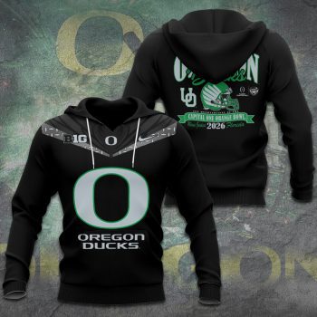 Oregon Ducks Football Unisex Performance Hoodie CHAMP2038