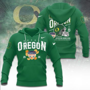 Oregon Ducks Football Unisex Performance Hoodie CHAMP2039