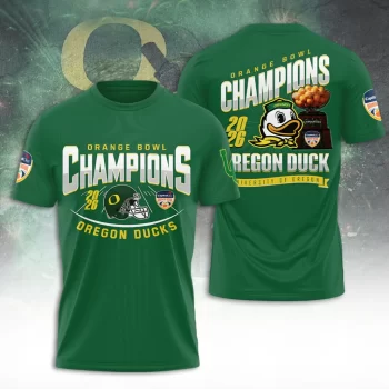 Oregon Ducks Football Unisex Performance Tee CHAMP2045