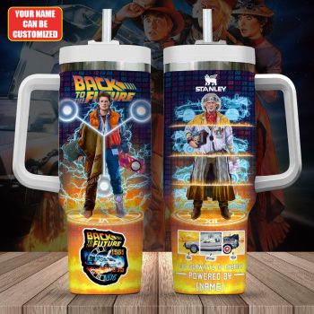 Personalized Back to the Future 40th Anniversary 40oz Stanley Tumbler STL1032