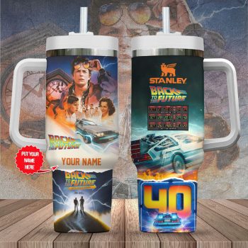 Personalized Back to the Future 40th Anniversary 40oz Stanley Tumbler STL1034