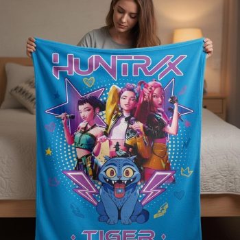 Personalized Demon Hunter Custom Blanket