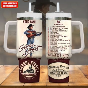 Personalized George Strait 40oz Stanley Tumbler STL1054