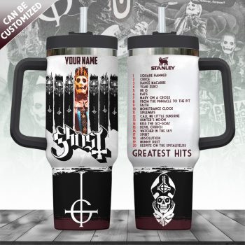 Personalized Ghost Band 40oz Stanley Tumbler STL1055