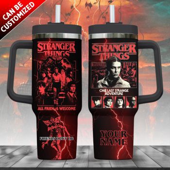 Personalized Stranger Things 40oz Stanley Tumbler STL1028