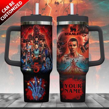Personalized Stranger Things 40oz Stanley Tumbler STL1029
