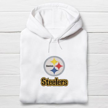 Pittsburgh Steelers Logo Embroidered Unisex Hoodie EBH2228