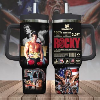 Rocky Balboa 50th Anniversary 40oz Stanley Tumbler STL1009