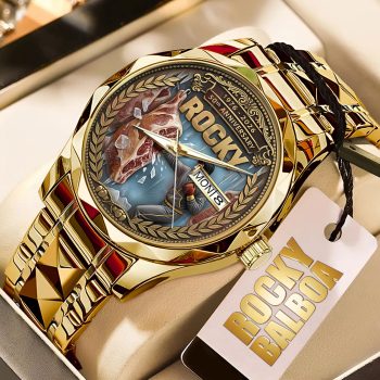 Rocky Balboa 50th Anniversary Alloy Luxury Quartz Watch CNR1054
