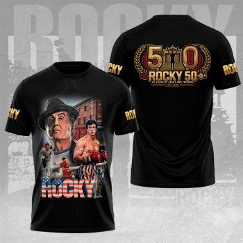 Rocky Balboa 50th Anniversary Unisex Performance T-Shirt CNR1233