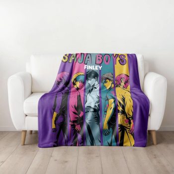 Saja Boys Demon Hunters Custom Blanket