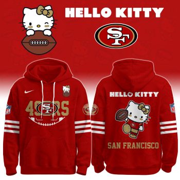 San Francisco 49ers Special Hello Kitty Limited Edition Hoodie BKH1548
