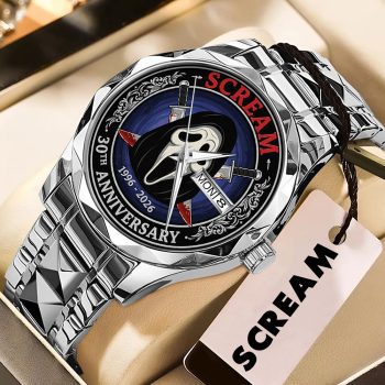 Scream 30th Anniversary Alloy Luxury Quartz Watch CNR1063