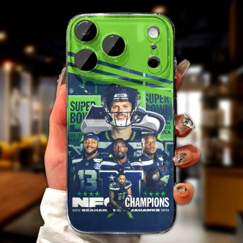 Seattle Seahawks 2025/26 NFC Champions Phone Case SPBLX202634