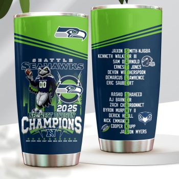 Seattle Seahawks 2025/26 NFC West Champions Tumbler Cup SPBLX202714