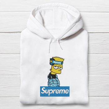 Simpson Supreme Embroidered Unisex Hoodie EBH2256