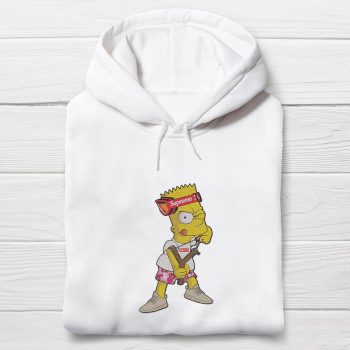 Simpson Supreme Embroidered Unisex Hoodie EBH2257