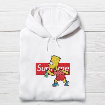 Simpson Supreme Embroidered Unisex Hoodie EBH2267