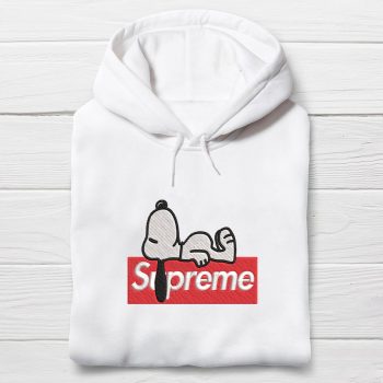 Snoopy Dog Supreme Embroidered Unisex Hoodie EBH2265