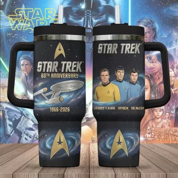 Star Trek 60th Anniversary 40oz Stanley Tumbler STL1003