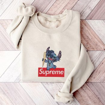 Stitch Supreme Embroidered Sweatshirt EBS2268