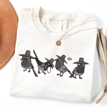 Sussy Kpop Demon Hunters Embroidered Sweatshirt