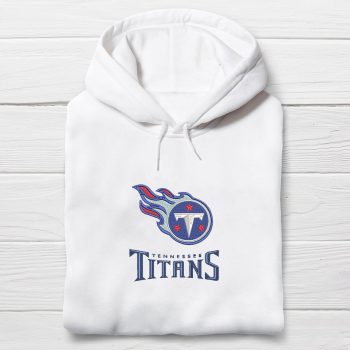 Tennessee Titans Logo Embroidered Unisex Hoodie EBH2229