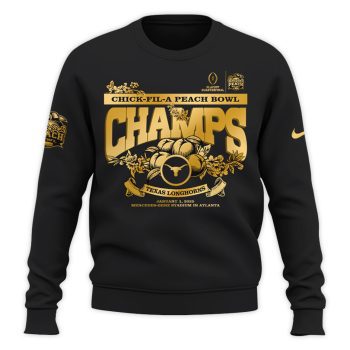 Texas Longhorns x Peach Bowl Champions Performance Unisex Sweatshirt