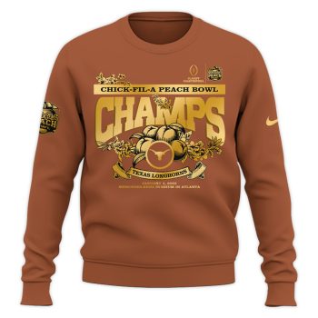 Texas Longhorns x Peach Bowl Champions Performance Unisex Sweatshirt