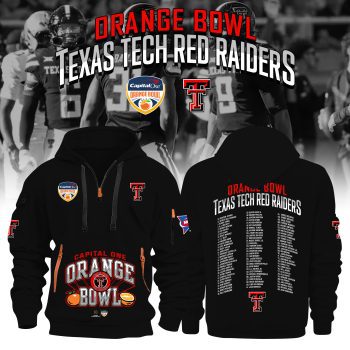 Texas Tech Red Raiders Champions Sugar Bowl 2025/26 Hoodie black Limited Edition BKH1166