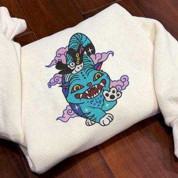 Kpop Demon Hunters Tiger Embroidery
