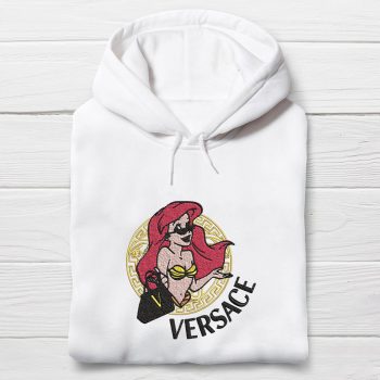 Versace Ariel Embroidered Unisex Hoodie EBH2282