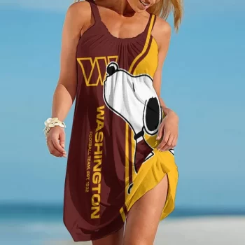 Washington Commanders Beach Dress BDD1035
