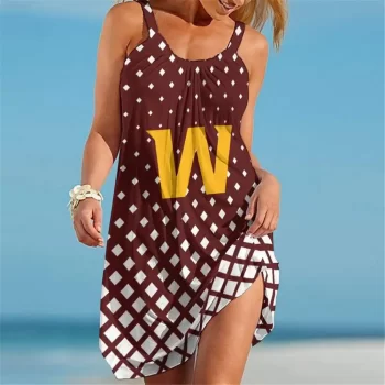 Washington Commanders Beach Dress BDD1173