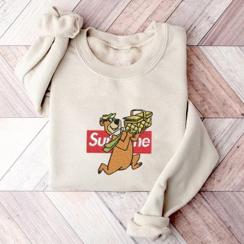 Yogi Bear Supreme Embroidered Sweatshirt EBS2263