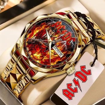 AC/DC Alloy Luxury Quartz Watch SNT1085