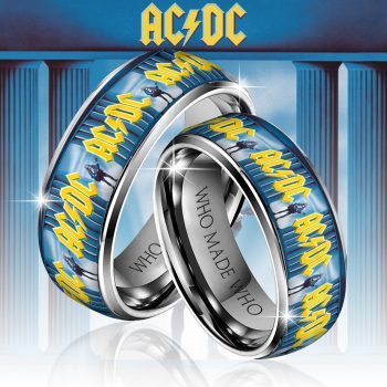 AC/DC Custom Alloy Ring SNT1089