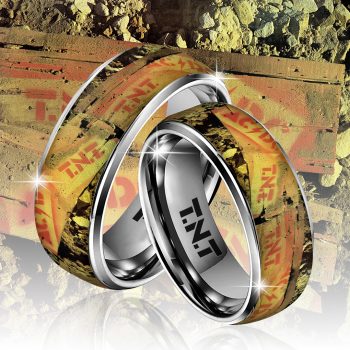 AC/DC Custom Alloy Ring SNT1091